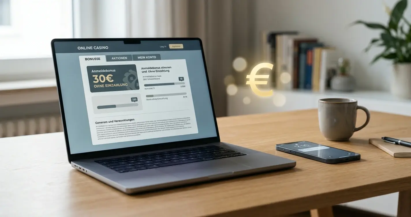 30 Euro Casino Bonus ohne Einzahlung 2026: Gratis Guthaben