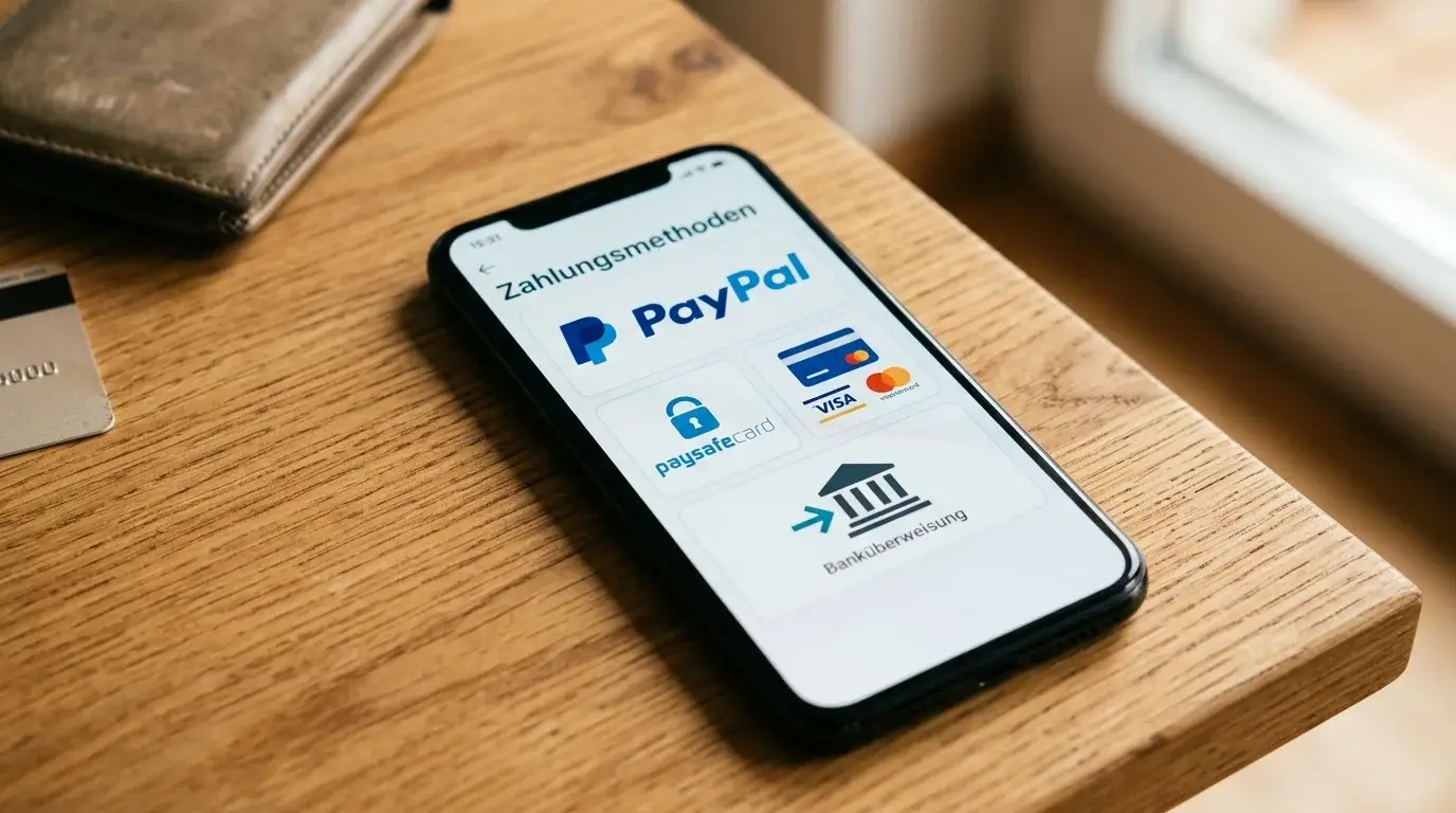 Akzeptierte Zahlungsmethoden in deutschen Online-Casinos – PayPal, Paysafecard, Banküberweisung und Kreditkarten für sichere Ein- und Auszahlungen