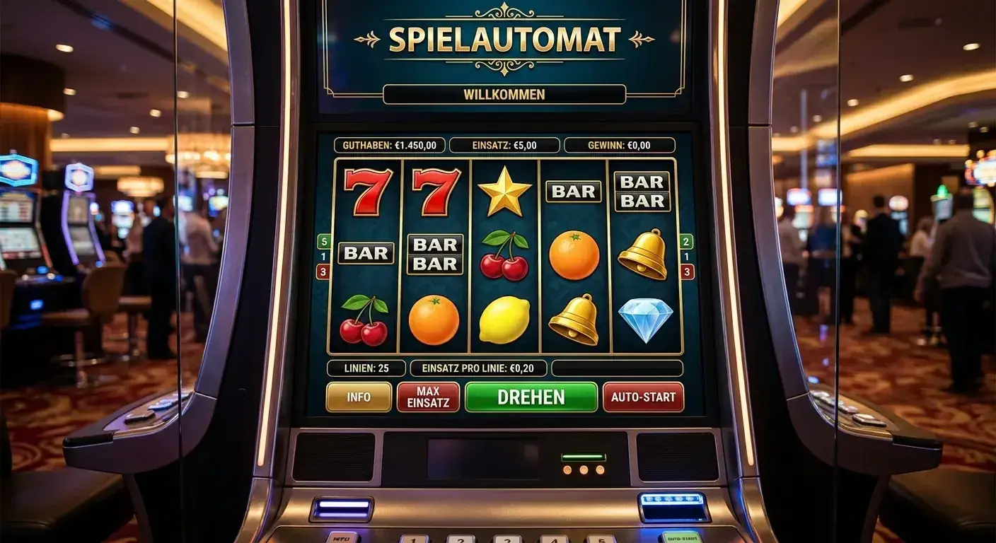 Slot-Spielautomat mit generischen Symbolen und Walzen