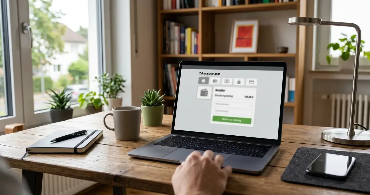 Neteller-Einzahlung im deutschen Online-Casino