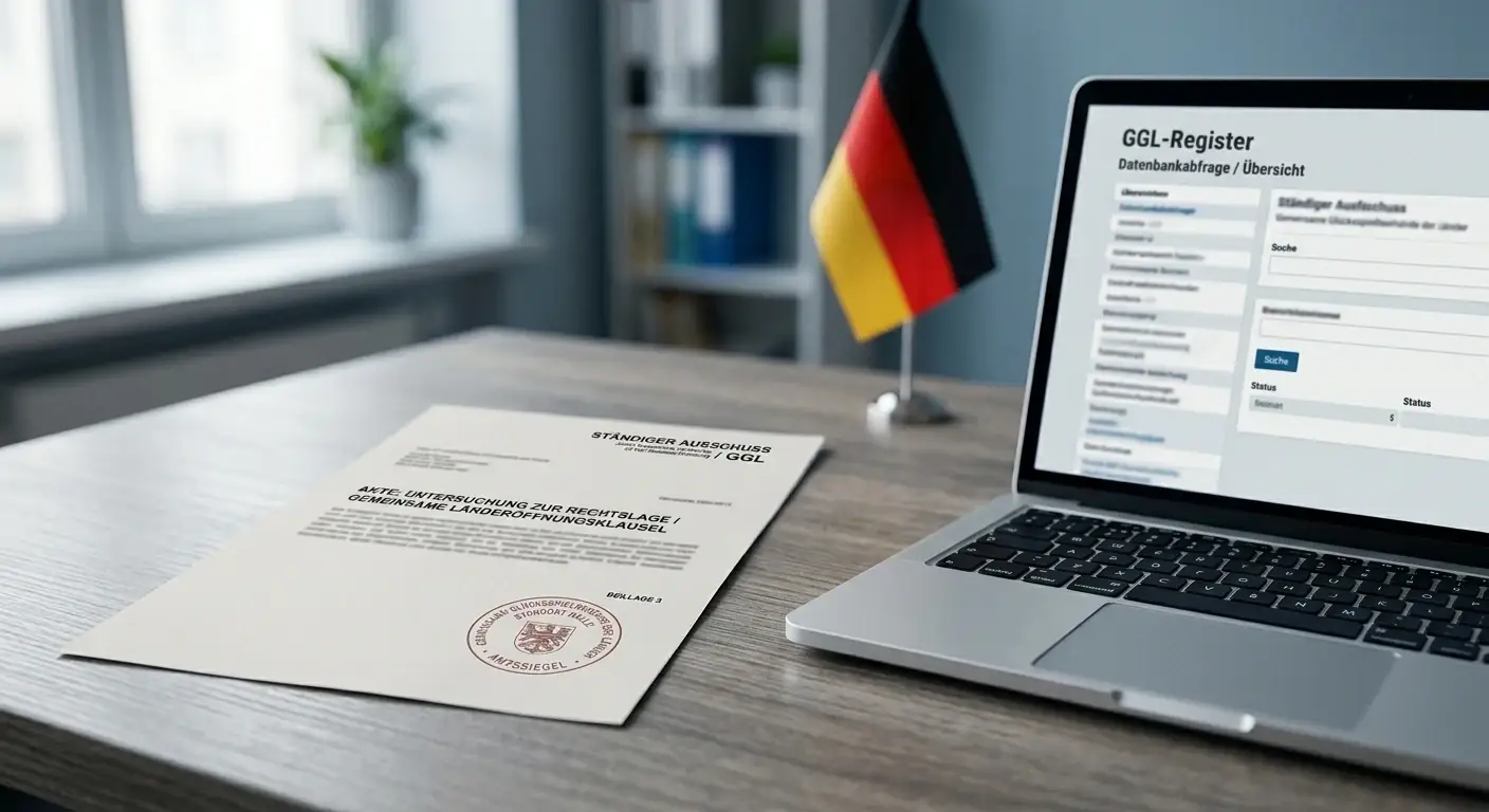 Deutsche Glücksspiel-Rechtslage und GGL-Whitelist für Online Casinos