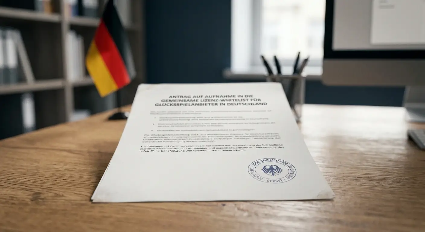 GGL-Whitelist und Lizenzdokument mit Stempel als Sicherheitsanker