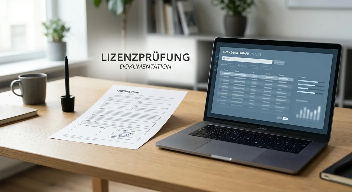 Neutrales Lizenzdokument zur Prüfung eines deutschen Online-Casinos