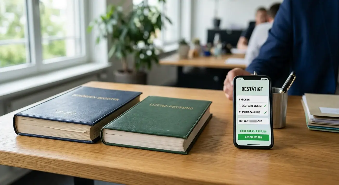 Deutsche GGL-Whitelist und separate TWINT-Prüfung