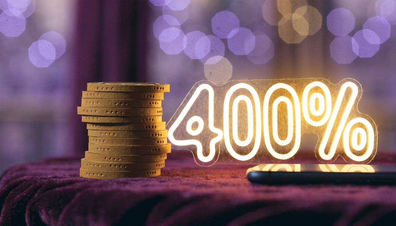 Online Casino mit 400% Bonus: Bedingungen erklärt