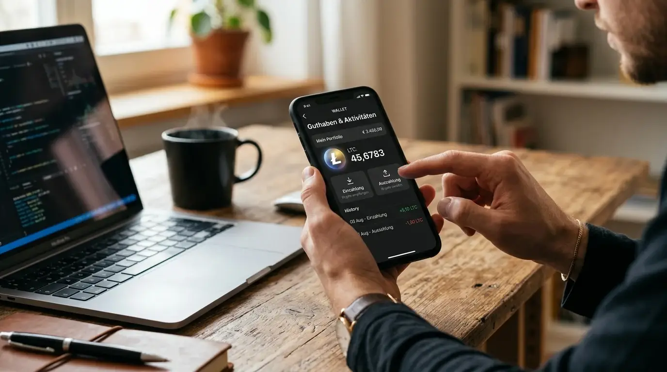 Litecoin-Wallet für Einzahlung und Auszahlung im Casino
