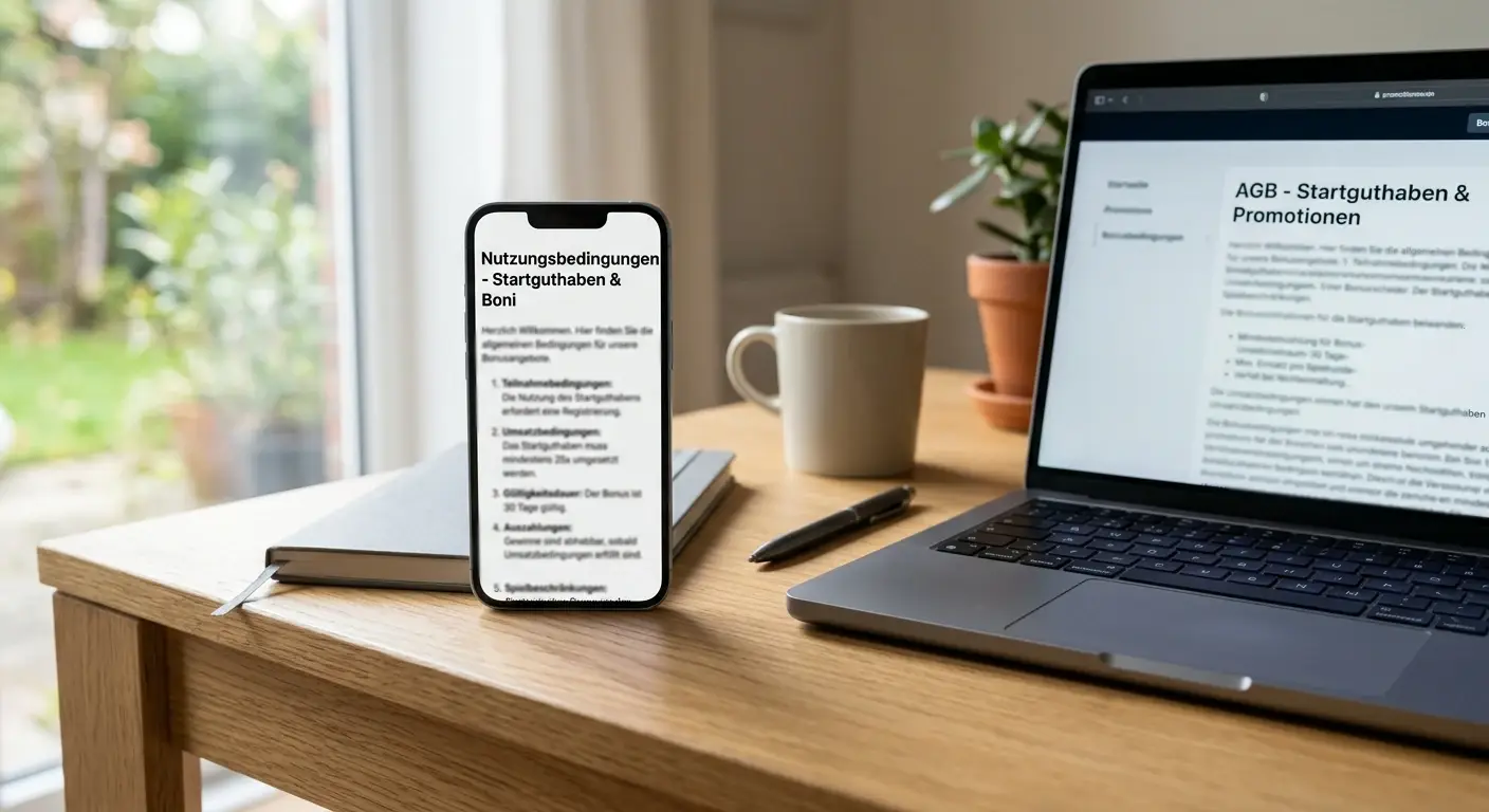 Mobiles Online-Casino mit Startguthaben und lesbaren Bedingungen