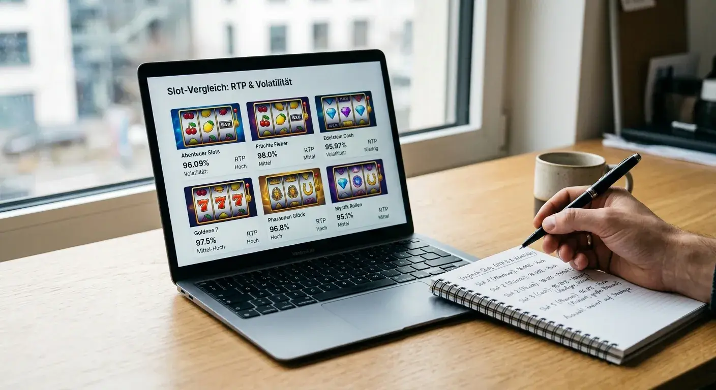 Slot-Auswahl mit hohem RTP für knappes 20-Euro-Budget