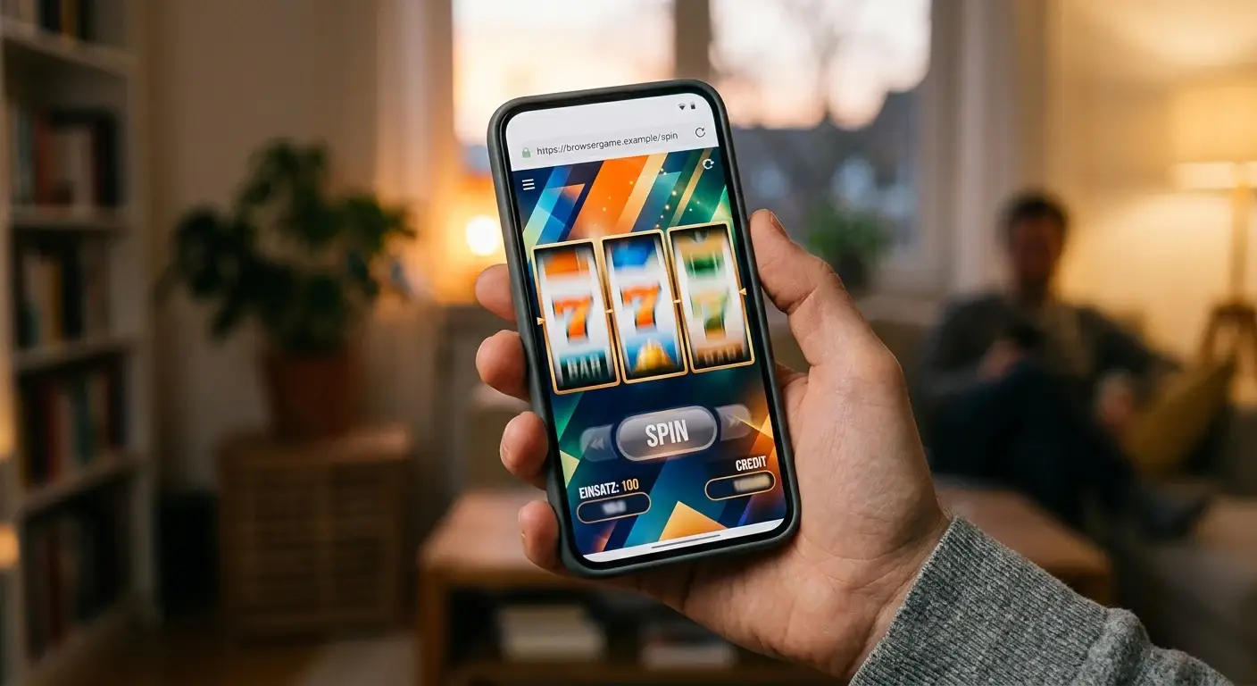 Spielautomaten mobil im Browser auf dem Smartphone spielen