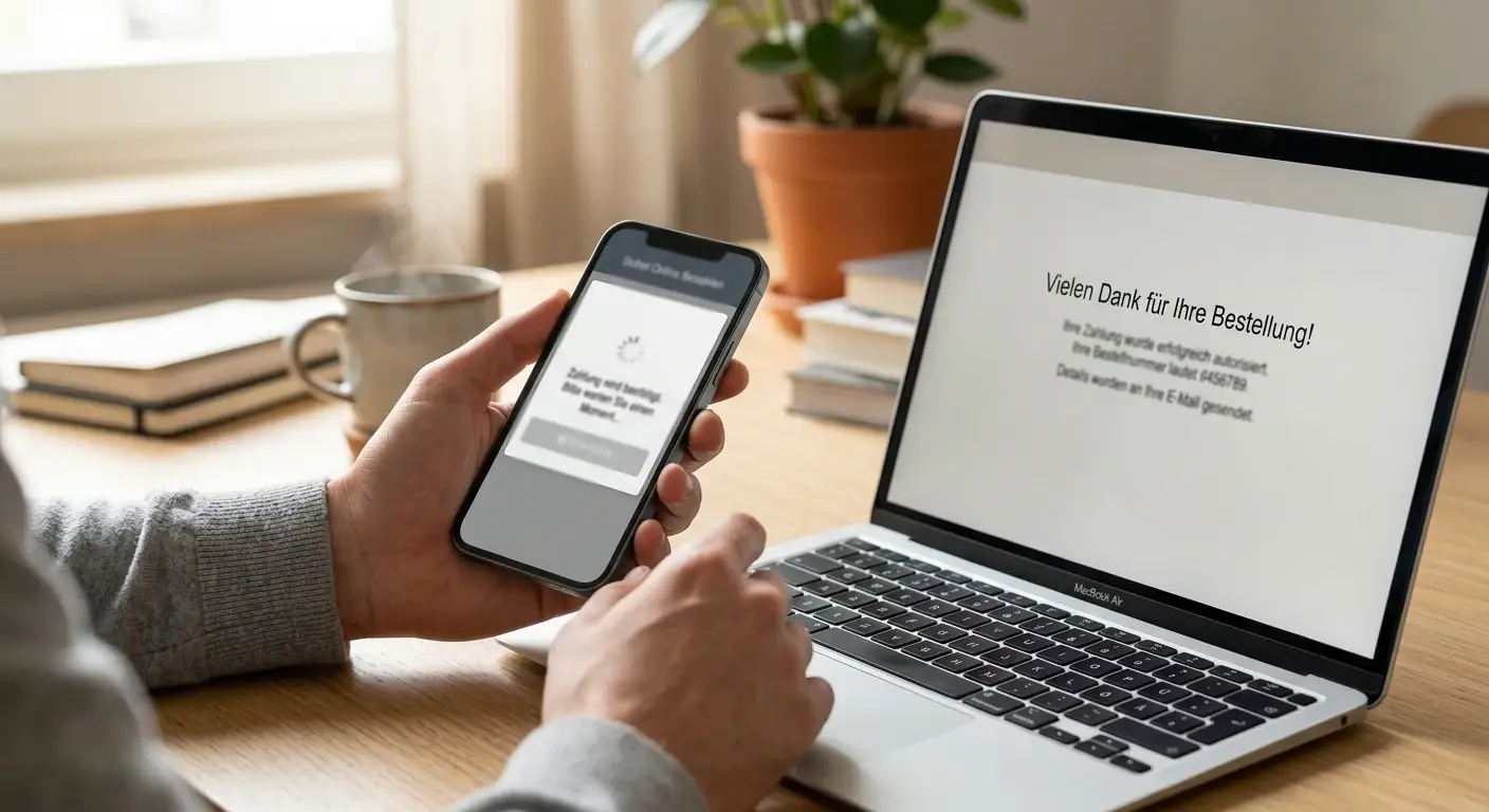 Sichere Visa-Bestätigung mit zusätzlicher Bankfreigabe
